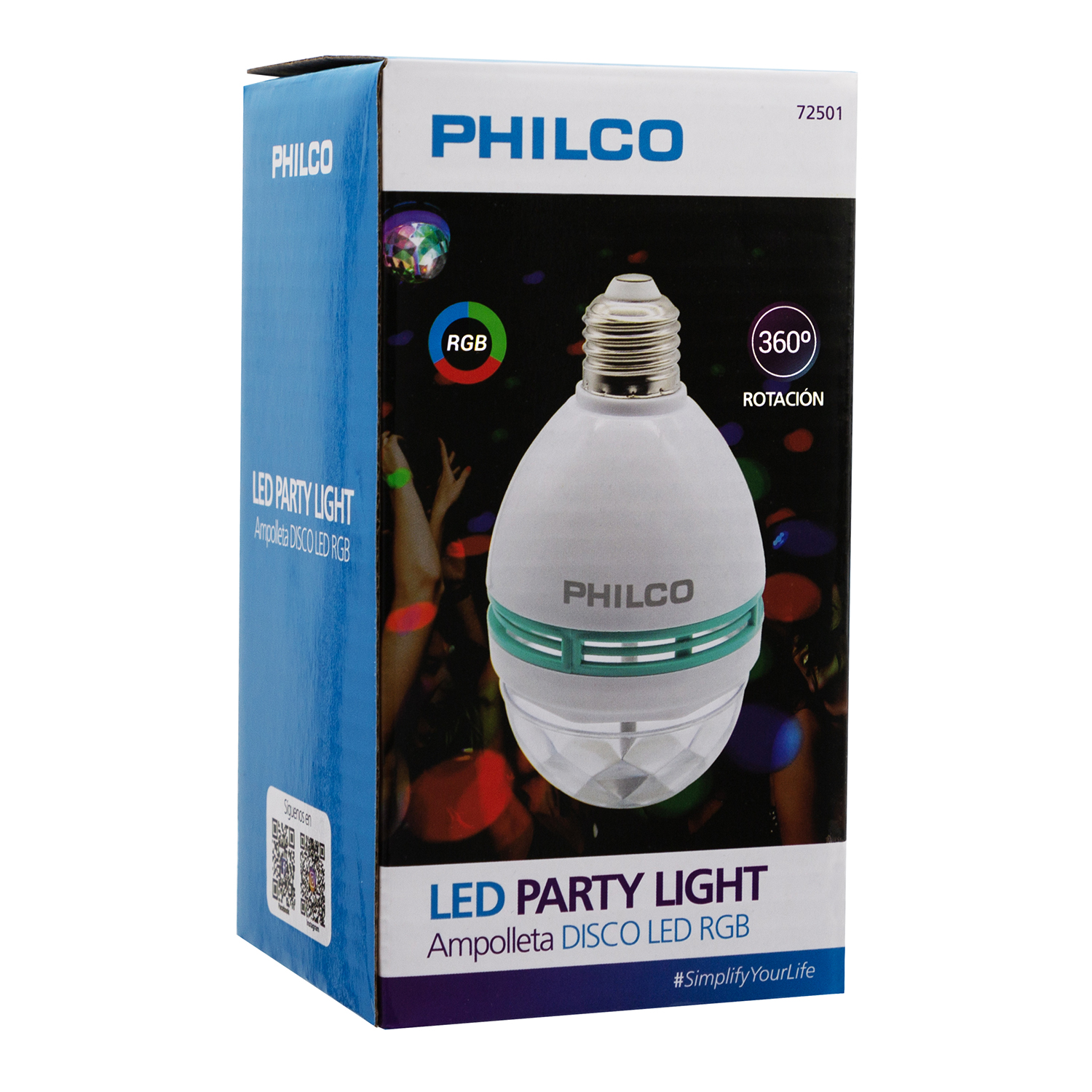 AMPOLLETA LED PARTY LIGHT E27 19AMP72501