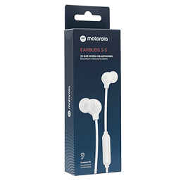 EARBUDS3-S AUDIFONO MOTO M/LIBRES BLANCO