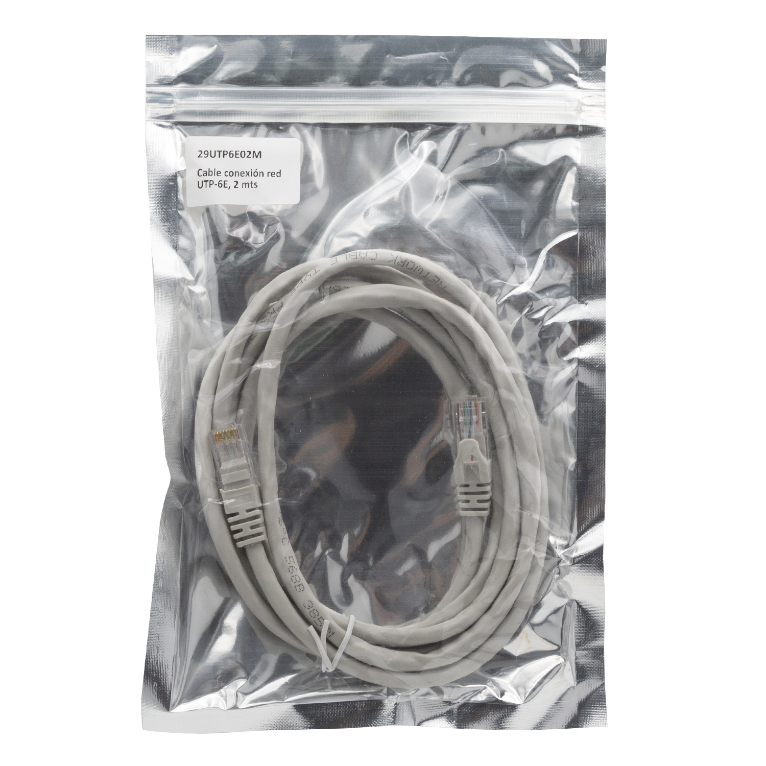 PATCH CORD CAT 6 CABLE UTP 2 MTS