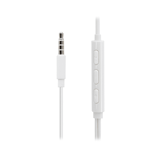 AUDIFONOS ALAMBRICO M/LIBRES M19WT 3.5MM BLANCO MONSTER