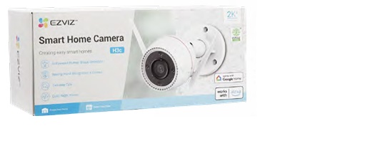 EZVIZ CAMARA WIFI H3C 4MP 2K+ IA CS-H3C-R100-1J4WKFL 2.8MM CC1030