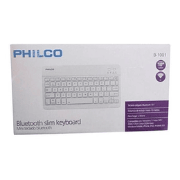 MINI TECLADO BLUETOOTH 10 PULGADAS PHILCO