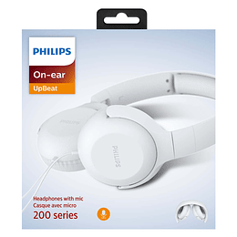 AUDIFONO ALAMBRICO MANOS LIBRES TAUH201WT/00 PHILIPS