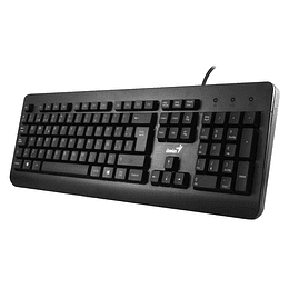 Teclado Y Mouse Combo Genius Km-160 Con Cable Usb