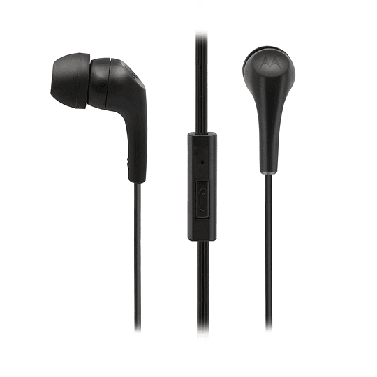 AUDIFONO EARBUDS 2 MANOS LIBRES NEGRO MOTOROLA