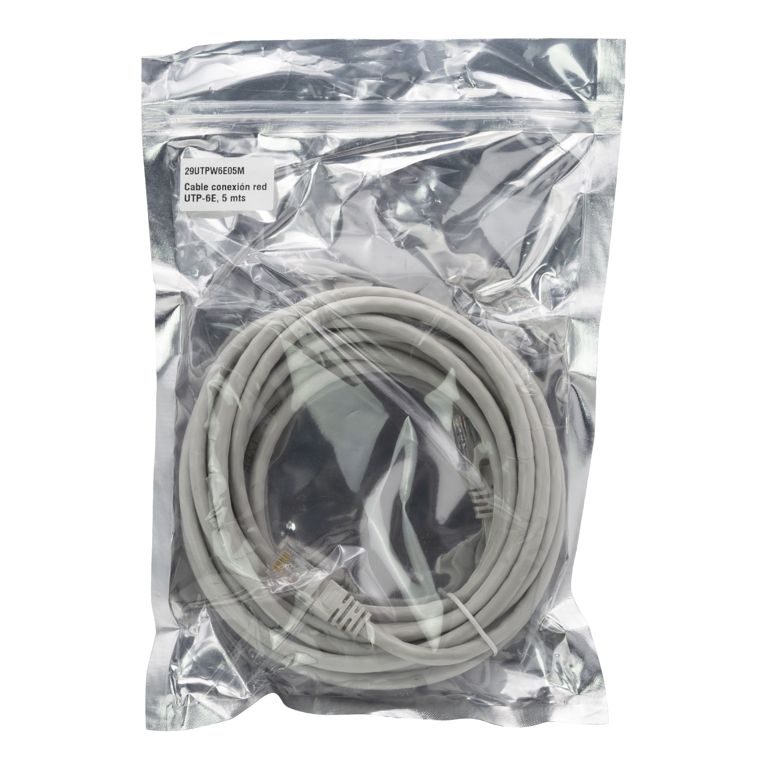 PATCH CORD CAT 6 CABLE UTP 5 MTS