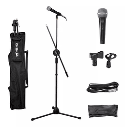 PACK DE MICROFONO CON ATRIL RHINO/SHURE