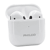 AUDIFONO PHILCO TRUE WIRELESS TWD3B TOUCH BLANCO