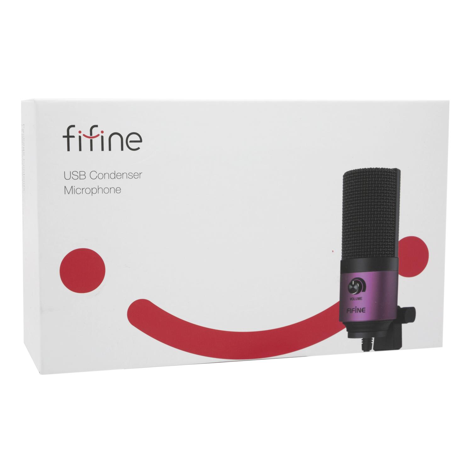 MICRÓFONO FIFINE ROJO