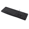 Teclado Logitech Alambrico K120 NEG 920-004422