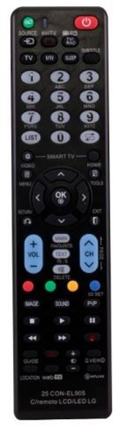 CONTROL REMOTO COMPATIBLE LCD/LED LG