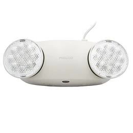 LAMPARA DE EMERGENCIA AT60 2 FOCOS FIJA PHILCO