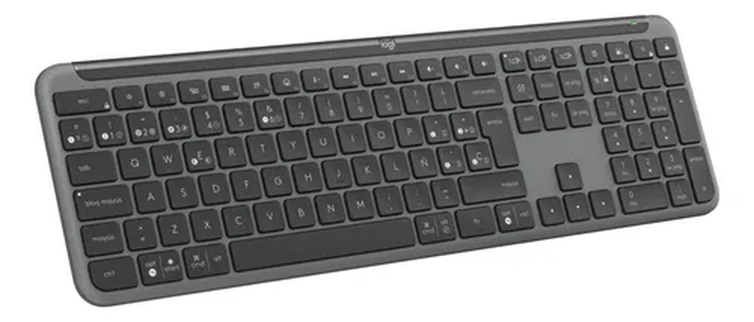 Teclado Logitech Signature Slim Inalambrico K950 Grafito