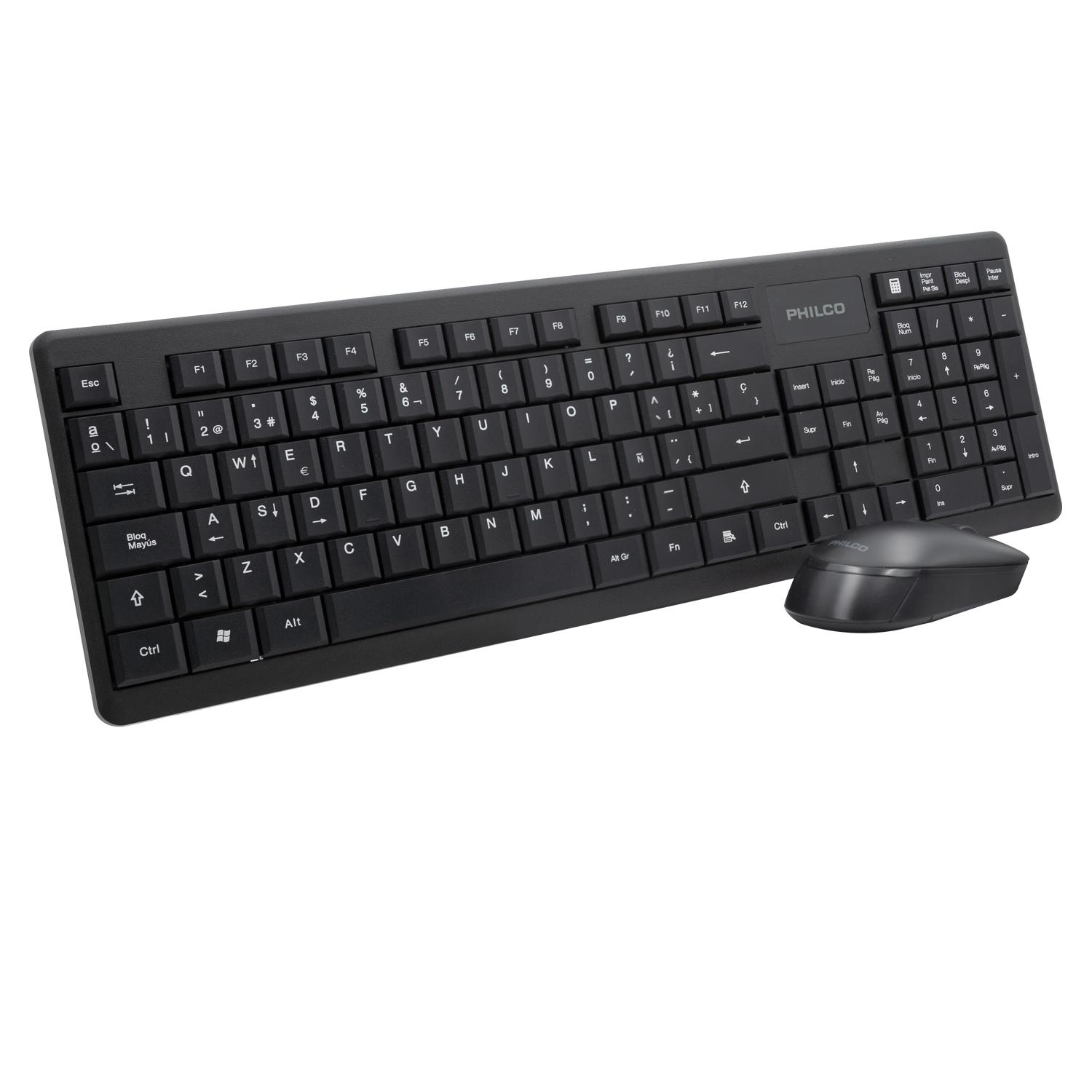 COMBO INAL. MOUSE + TECLADO SPT6314 NEGRO