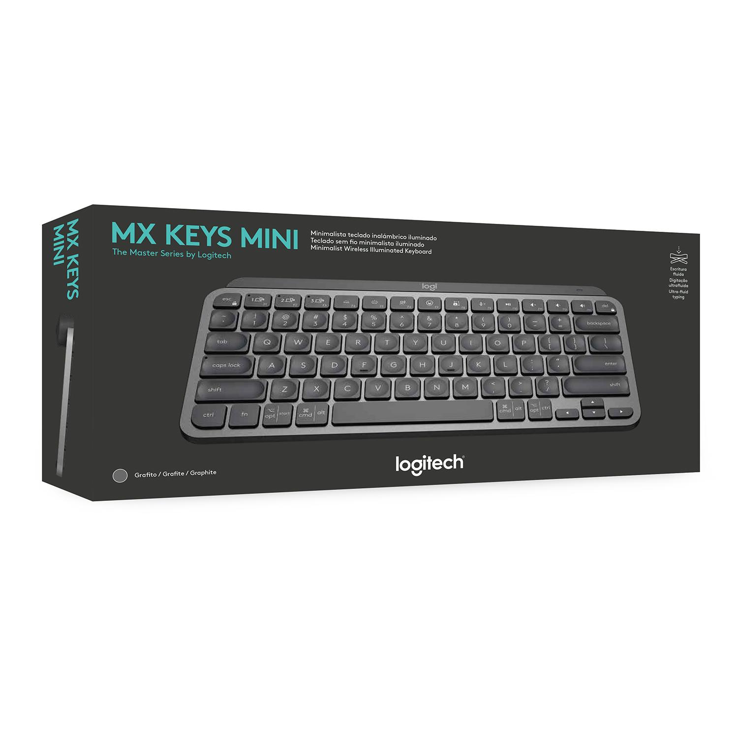 Teclado Logitech Mx Keys Mini Grafito Español
