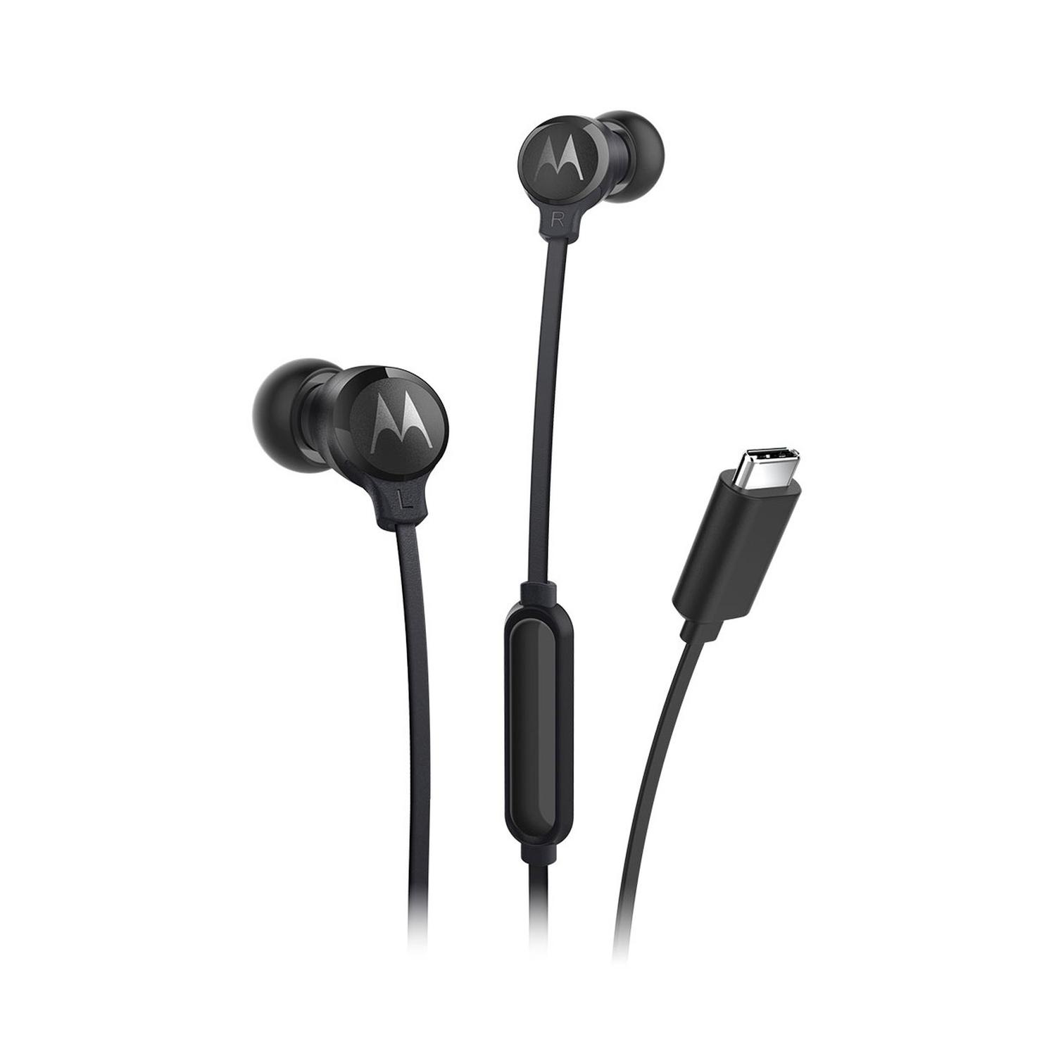 MOTOROLA AUDÍFONO MOTO EARBUDS 105 MANOS LIBRES ROJOS