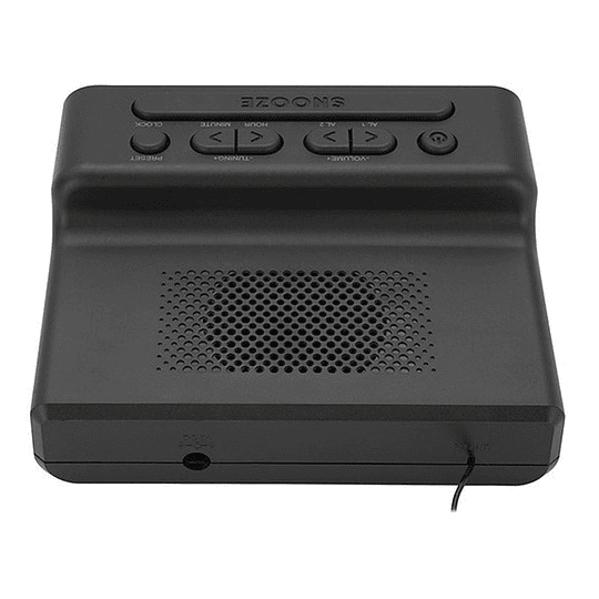 Radio Reloj 1006gr Philco Negro