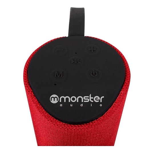 Parlante Bluetooth Monster Audio 450r Rojo