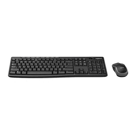 Kit - pack Teclado y Mouse Inalambrico Logitech MK270 Negro