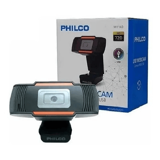 CAMARA WEBCAM USB 720P HD PHILCO