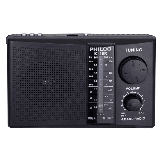 Radio Portátil Philco IC-18R AM/FM /usb/sd Bluetooth