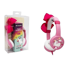 Audífono Monster Niña Con Moño Desmontable