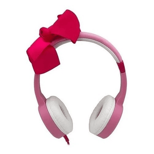 Audífono Monster Niña Con Moño Desmontable