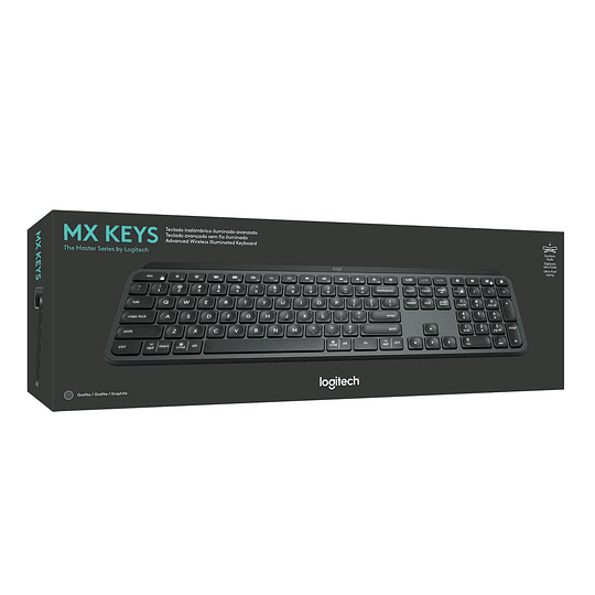Teclado MX Keys S grafito Español