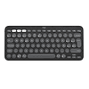 Teclado Logitech PEBBLE 2 K380 GRAFITO