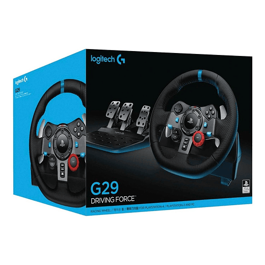 Volante Y Pedales G29 Ps3/ps4/ps5/pc Logitech
