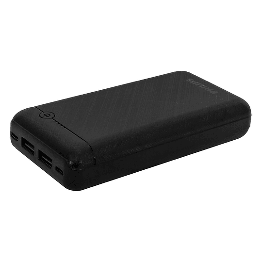 POWER BANK PHILIPS 20000 MAH NEGRO usb-c PORTATIL CARGA RAPIDA