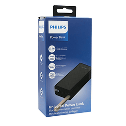 Cargador portátil Philips DLP9790HB/95 30000mAh 22.5W Negro