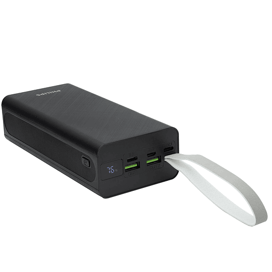 Cargador portátil Philips DLP9790HB/95 30000mAh 22.5W Negro