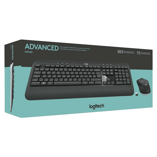 Kit De Teclado Y Mouse Inalámbrico Logitech Mk540