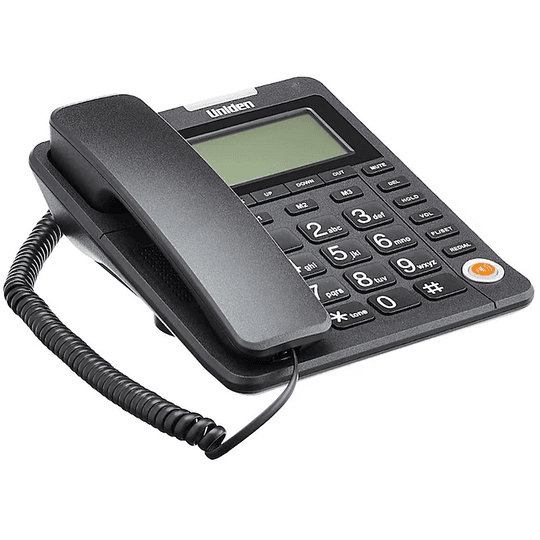 TELEFONO SOBREMESA MLIBRES C/ID NEGRO 7408 UNIDEN