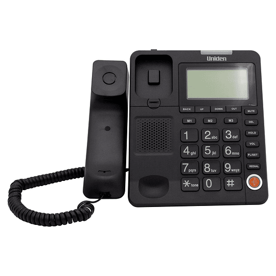 TELEFONO SOBREMESA MLIBRES C/ID NEGRO 7408 UNIDEN