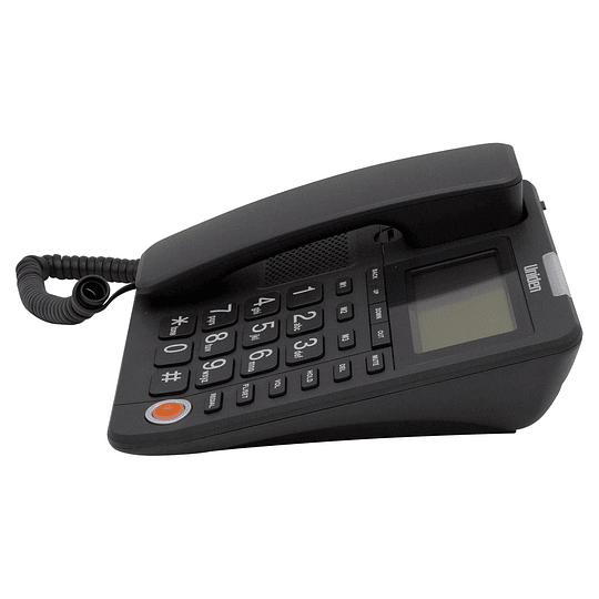 TELEFONO SOBREMESA MLIBRES C/ID NEGRO 7408 UNIDEN