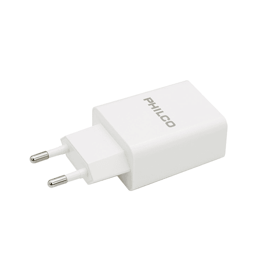 CARGADOR PHILCO QUALCOM 20W CON PUERTO TIPO C s/c