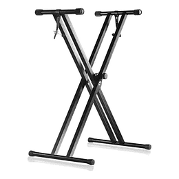 Atril Stand Para Teclados Musicales Doble 8434 Negro SONNET