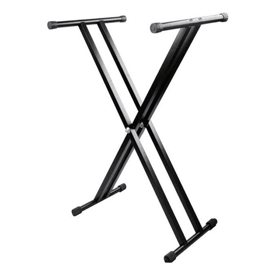 Atril Stand Para Teclados Musicales Doble 8434 Negro SONNET