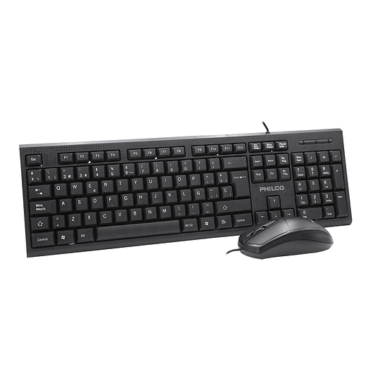 KIT ALAMBRICO TECLADO + MOUSE PHILCO