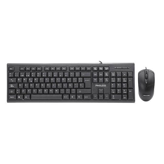 KIT ALAMBRICO TECLADO + MOUSE PHILCO