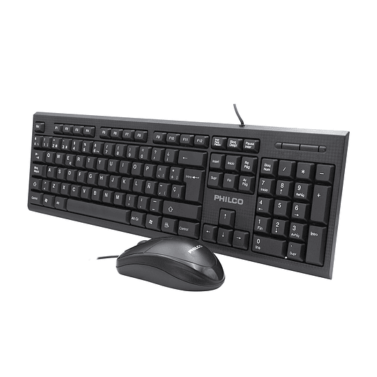 KIT ALAMBRICO TECLADO + MOUSE PHILCO