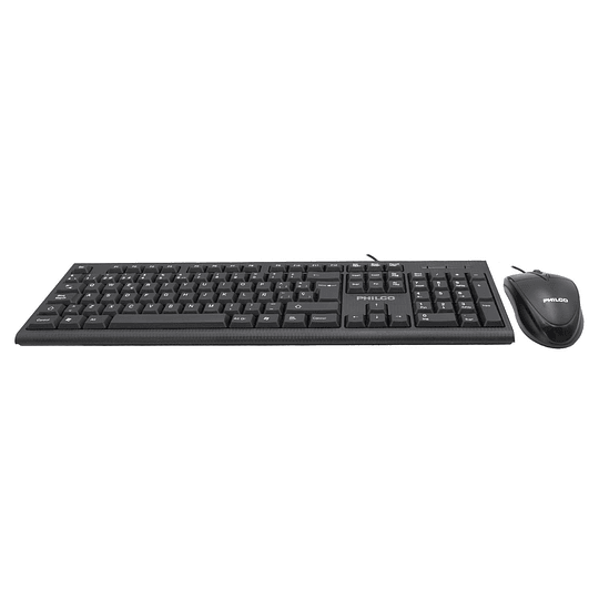 KIT ALAMBRICO TECLADO + MOUSE PHILCO