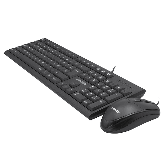 KIT ALAMBRICO TECLADO + MOUSE PHILCO