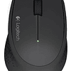 Mouse Inalambrico Logitech M280, Color Negro