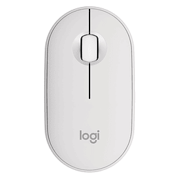Mouse Logitech Pebble 2 Blanco M350 Bluetooth