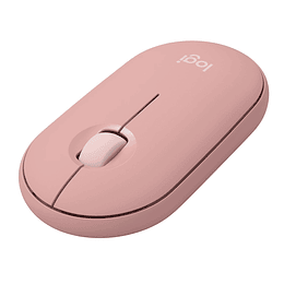910-007048 MOUSE PEBBLE 2 M350S ROSADO