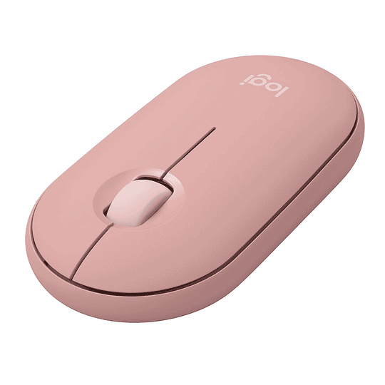 910-007048 MOUSE PEBBLE 2 M350S ROSADO