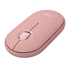 910-007048 MOUSE PEBBLE 2 M350S ROSADO